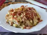 Recept Krémové cestoviny s čakankou, slaninou a orechmi: rýchly a chutný recept