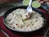 Recept Rizoto s vápnom a ružovým korením: elegantný vegetariánsky recept na špeciálne večere