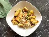 Recept Gnocchi-mozza so zeleným pestom