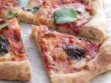 Recept Vlhká pizza margherita