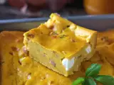Recept Pikantné koláčiky so šunkou a fetou a tekvicou: perfektný recept na recyklačnú polievku!