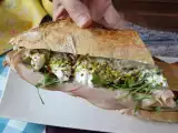 Recept Gurmánsky taliansky sendvič s mortadelou a syrom burrata