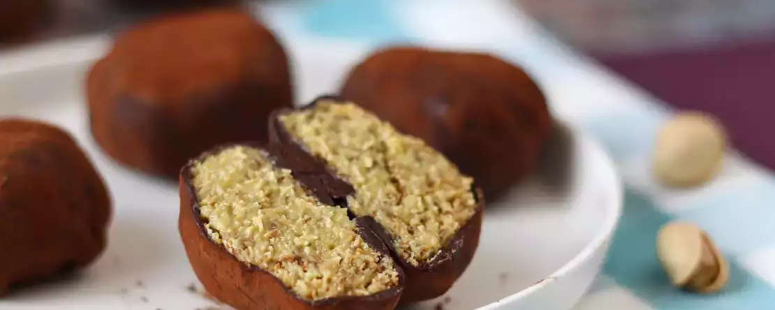 Dubajské žuvačky, virálny recept na mochis s pistáciovou a kadaifovou náplňou