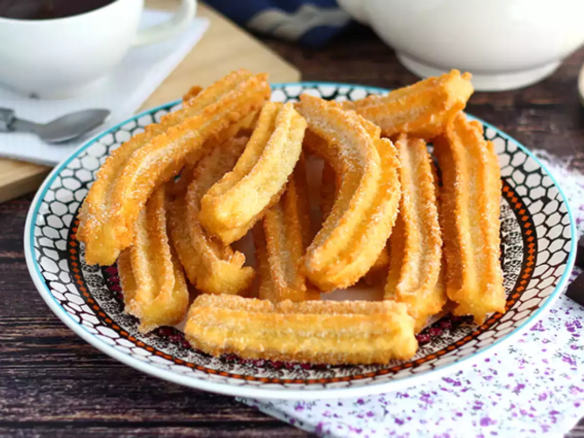 Recept Chrumkavé a ľahké churros