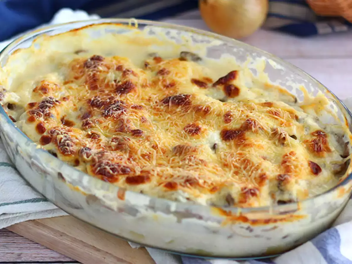 Recept Gratin z rýb, jednoduchý a ľahký recept