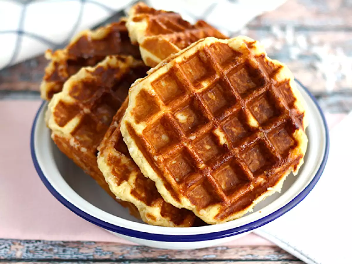 Recept Tradičné liéžske vafle
