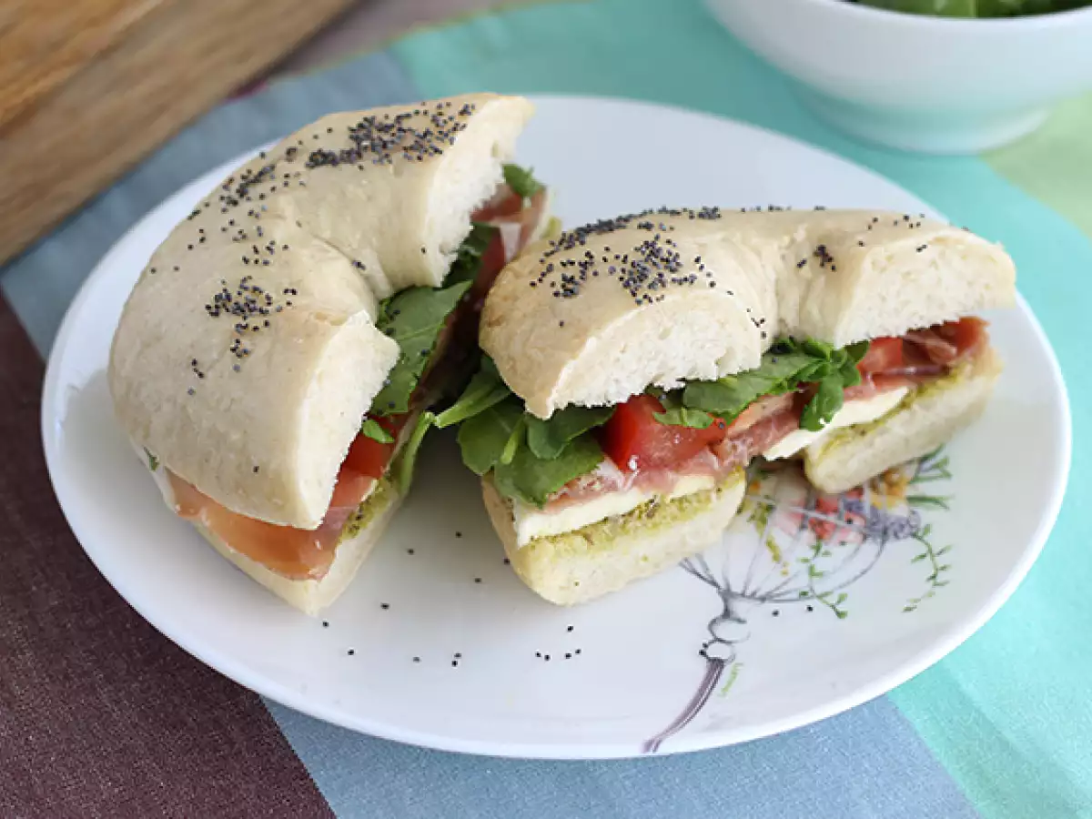 Recept Taliansky bagel