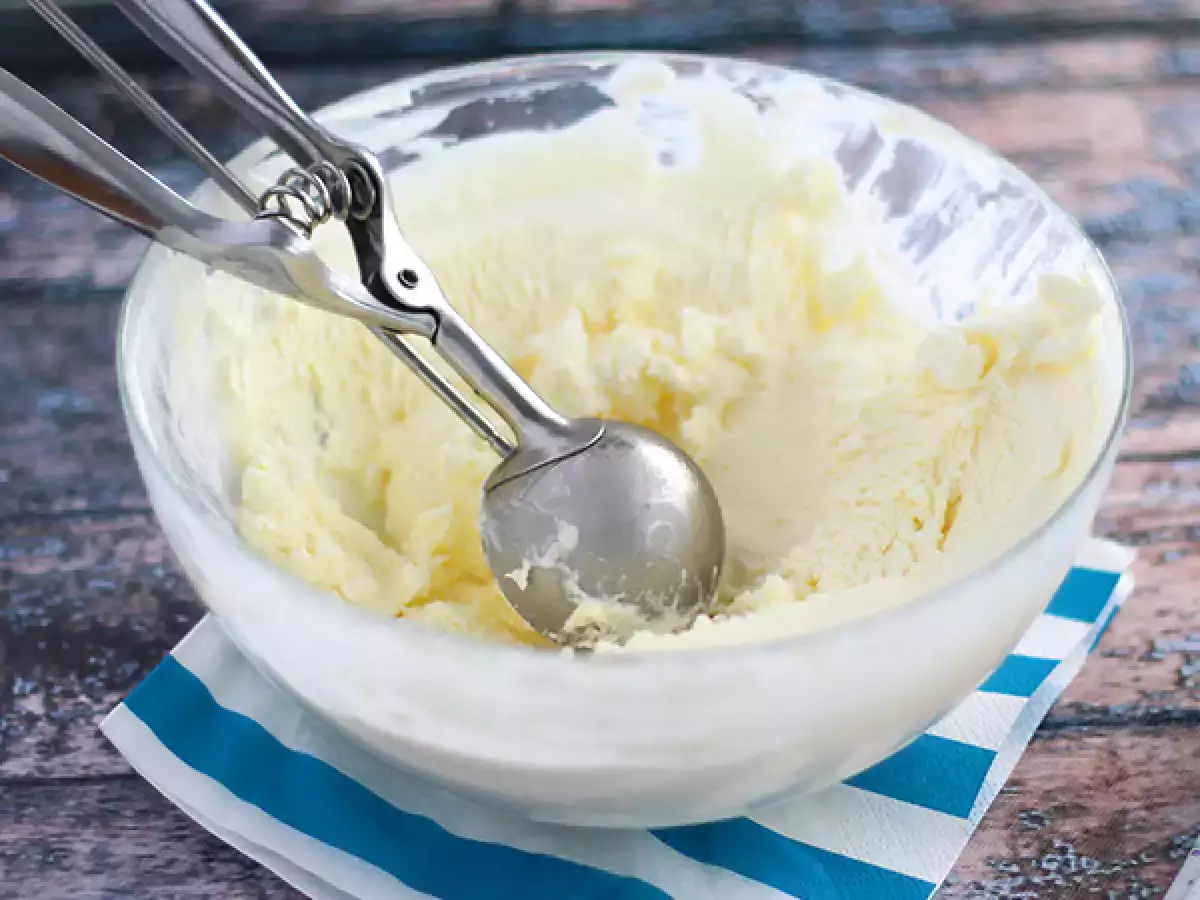 Recept Domáca zmrzlina bez zmrzlinovača