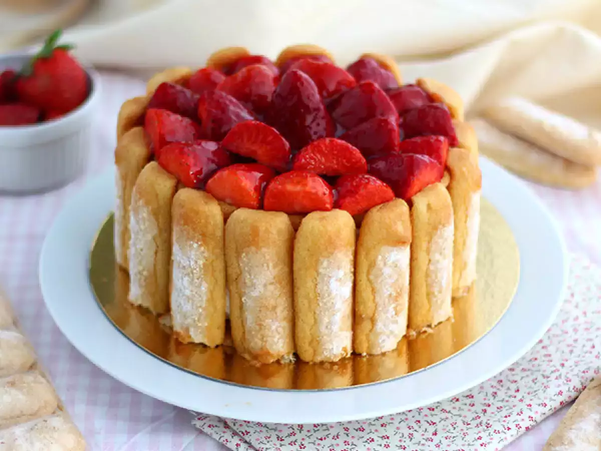Recept Rýchly a jednoduchý jahodový koláč