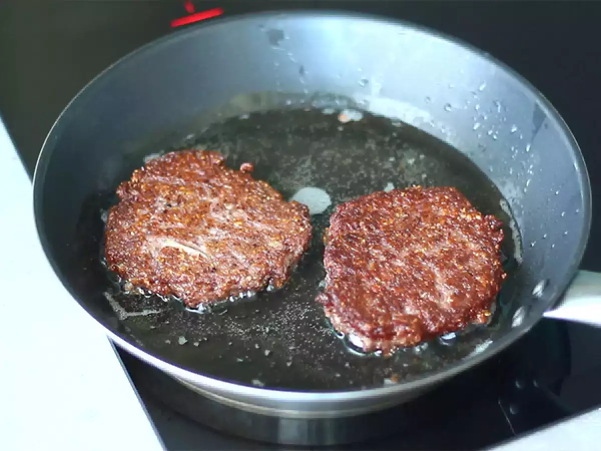 Recept Vegetariánske steaky s červenou fazuľou