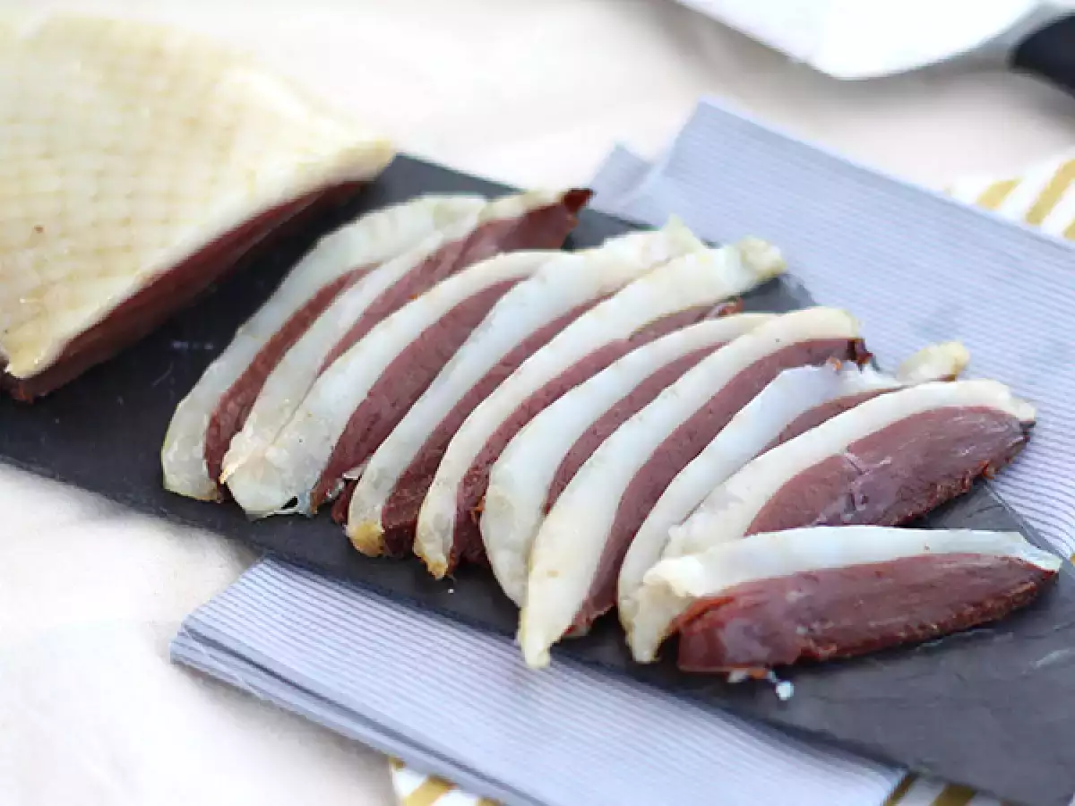 Recept Domáce sušené kačacie prsia
