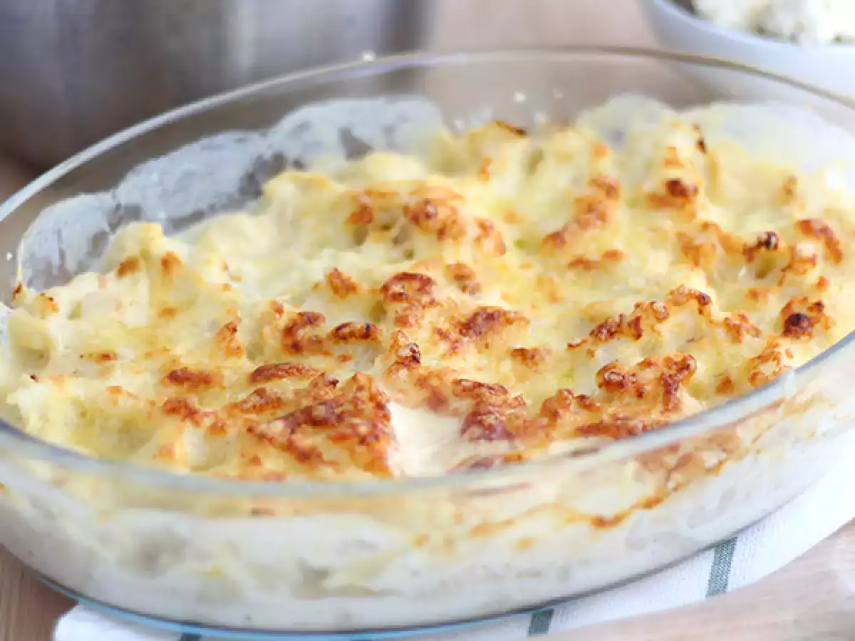 Recept Zapekaný karfiol