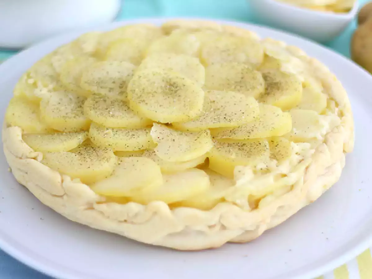Recept Tarte tatin zo zemiakov a kantalu