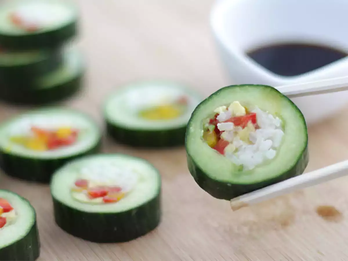Recept Uhorka makis