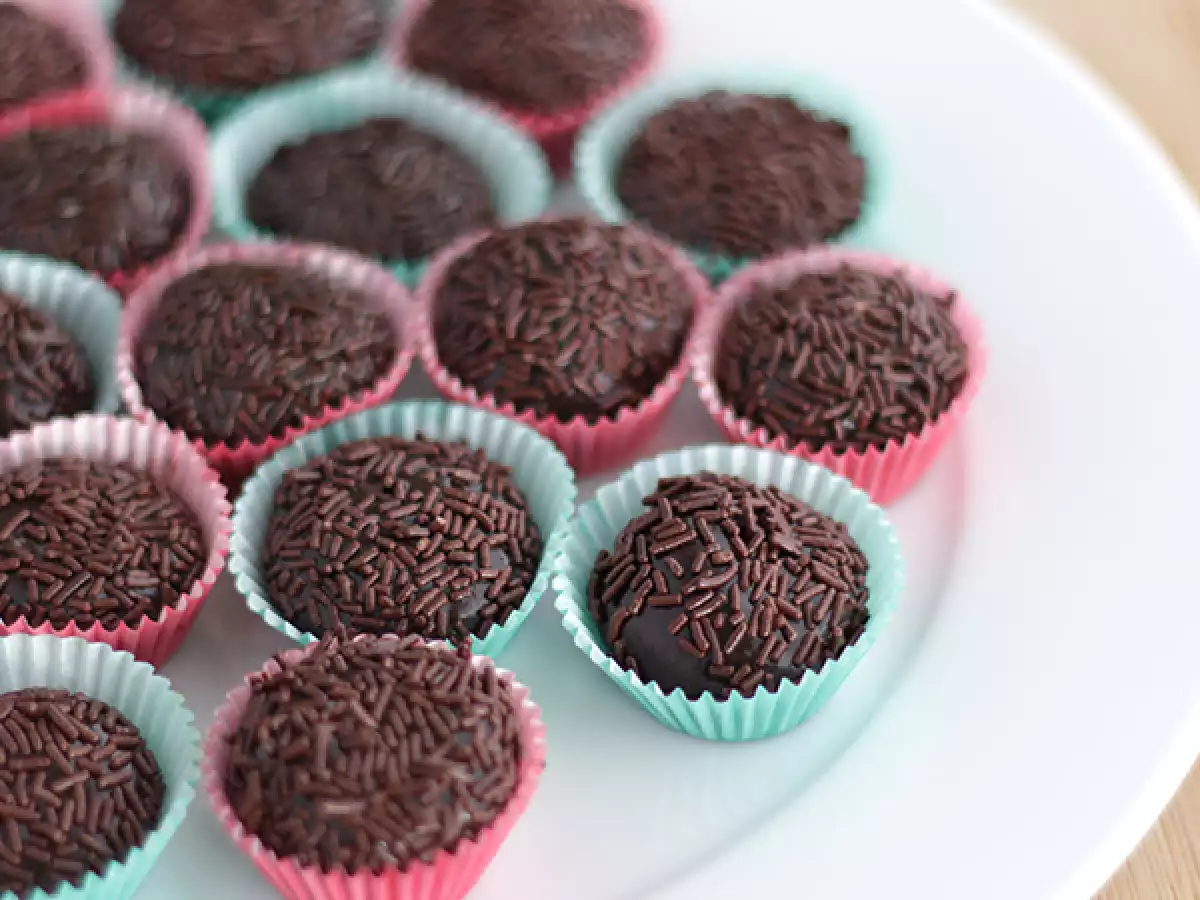 Recept Brigadeiro, malé brazílske sladkosti
