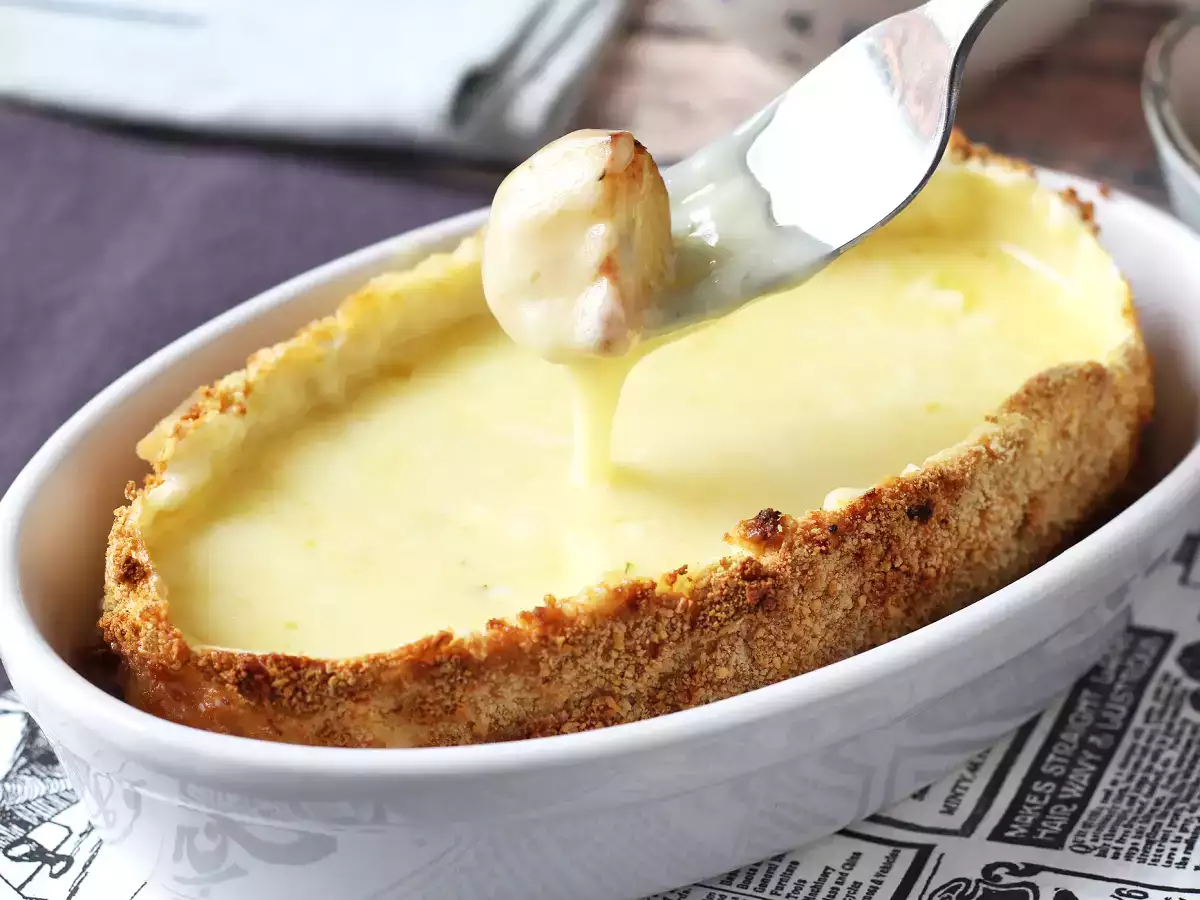 Recept Zapečený kapor bohov so zemiakmi z fritézy