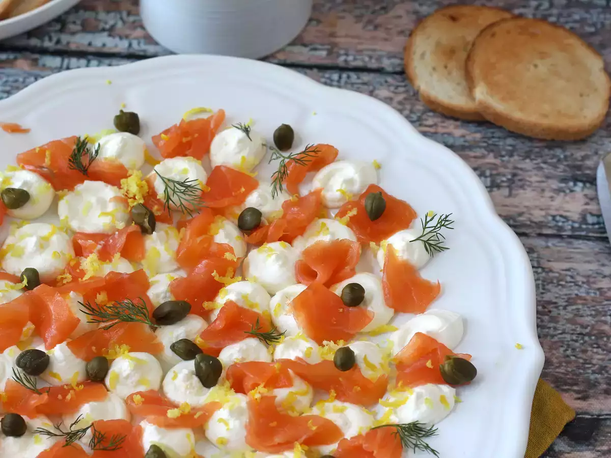 Recept Aperitívna nátierka z údeného lososa