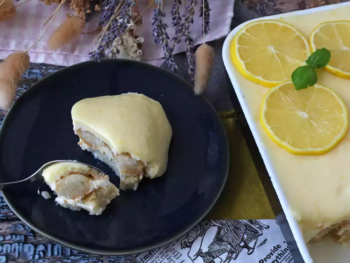 Recept Citrónové tiramisu, klasika s pikantným nádychom