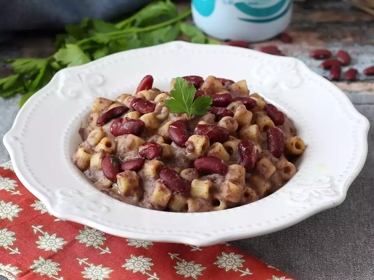 Recept Pasta e fagioli alla veneta: babičkin krémový a chutný recept