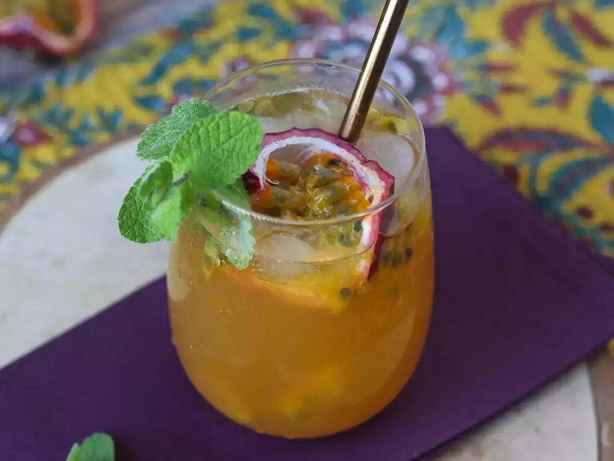 Recept Ľadový čaj z mučenky, dokonalý nápoj na leto!