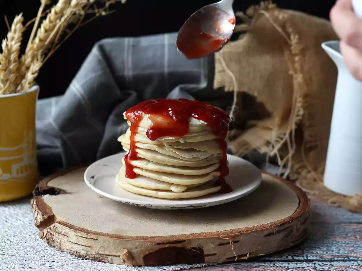 Recept Mäkké vegánske palacinky s ľanovým vajcom: jednoduchý recept bez vajec