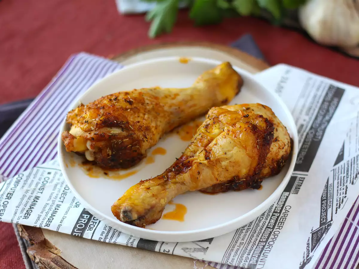 Recept Marinované kuracie stehná v rúre - super rýchla príprava!