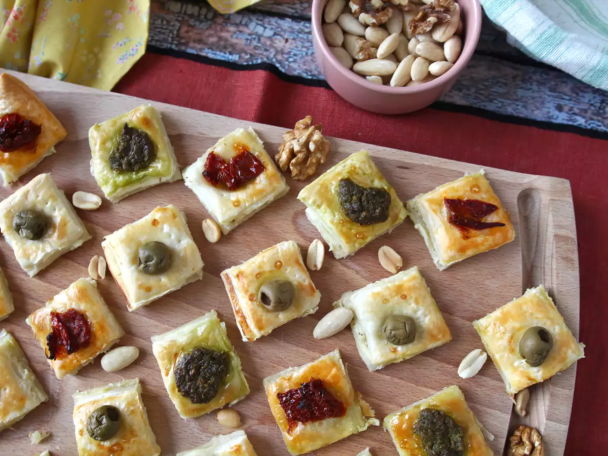 Recept Rýchle a jednoduché kúsky z lístkového cesta ako skvelý aperitív!