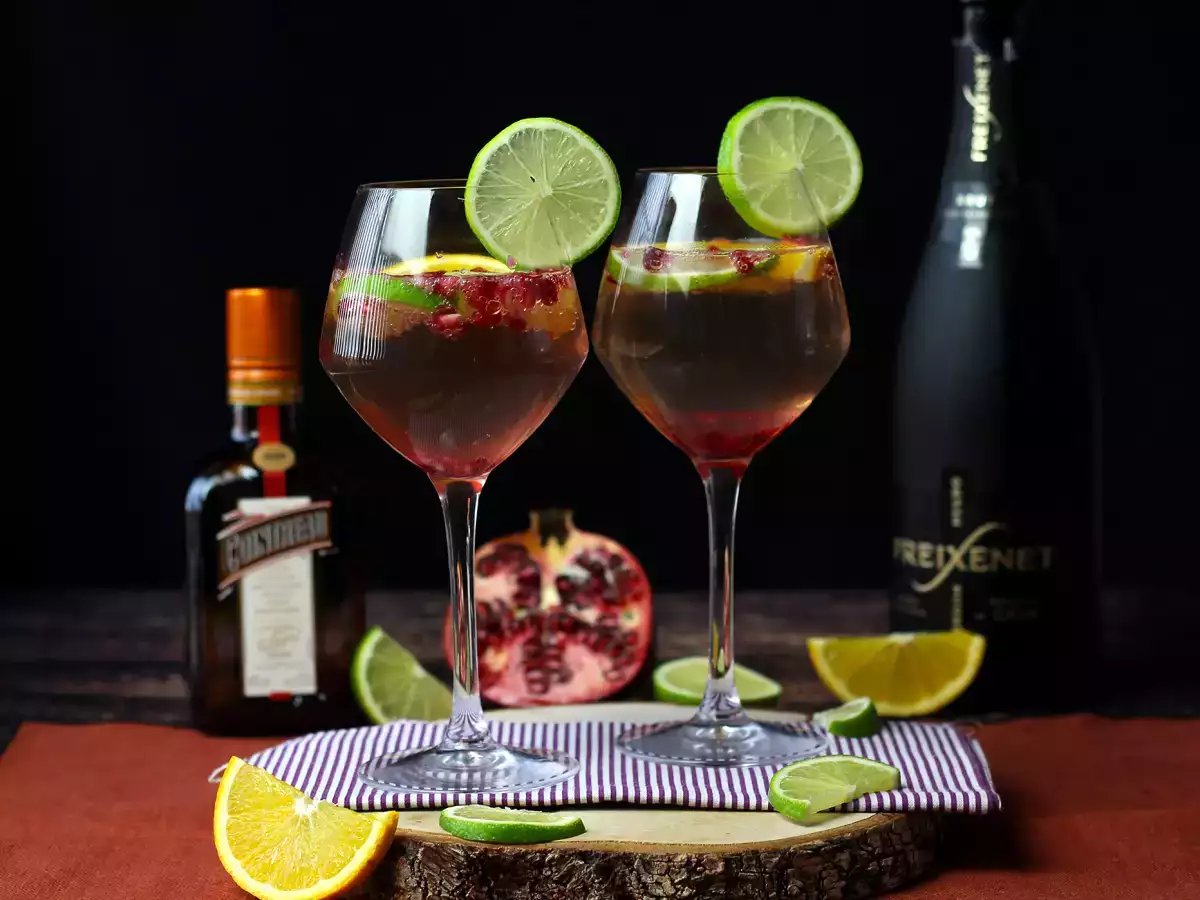 Recept Šumivé víno sangria: osviežujúca hviezda sviatkov