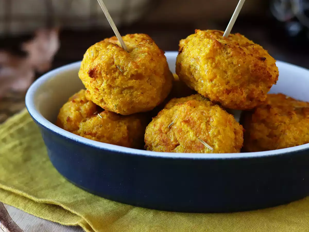 Recept Tekvicové mäsové guľky vo fritéze