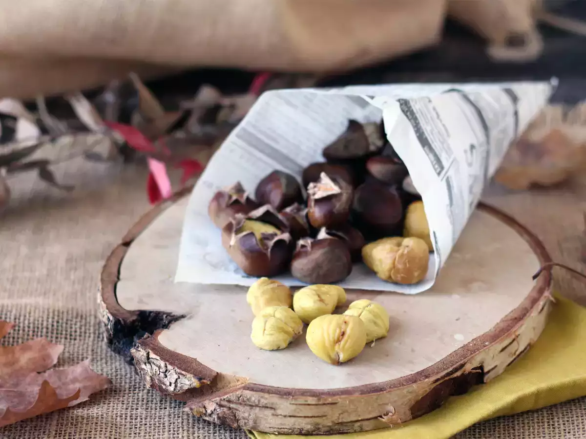Recept Gaštany pečené vo fritéze