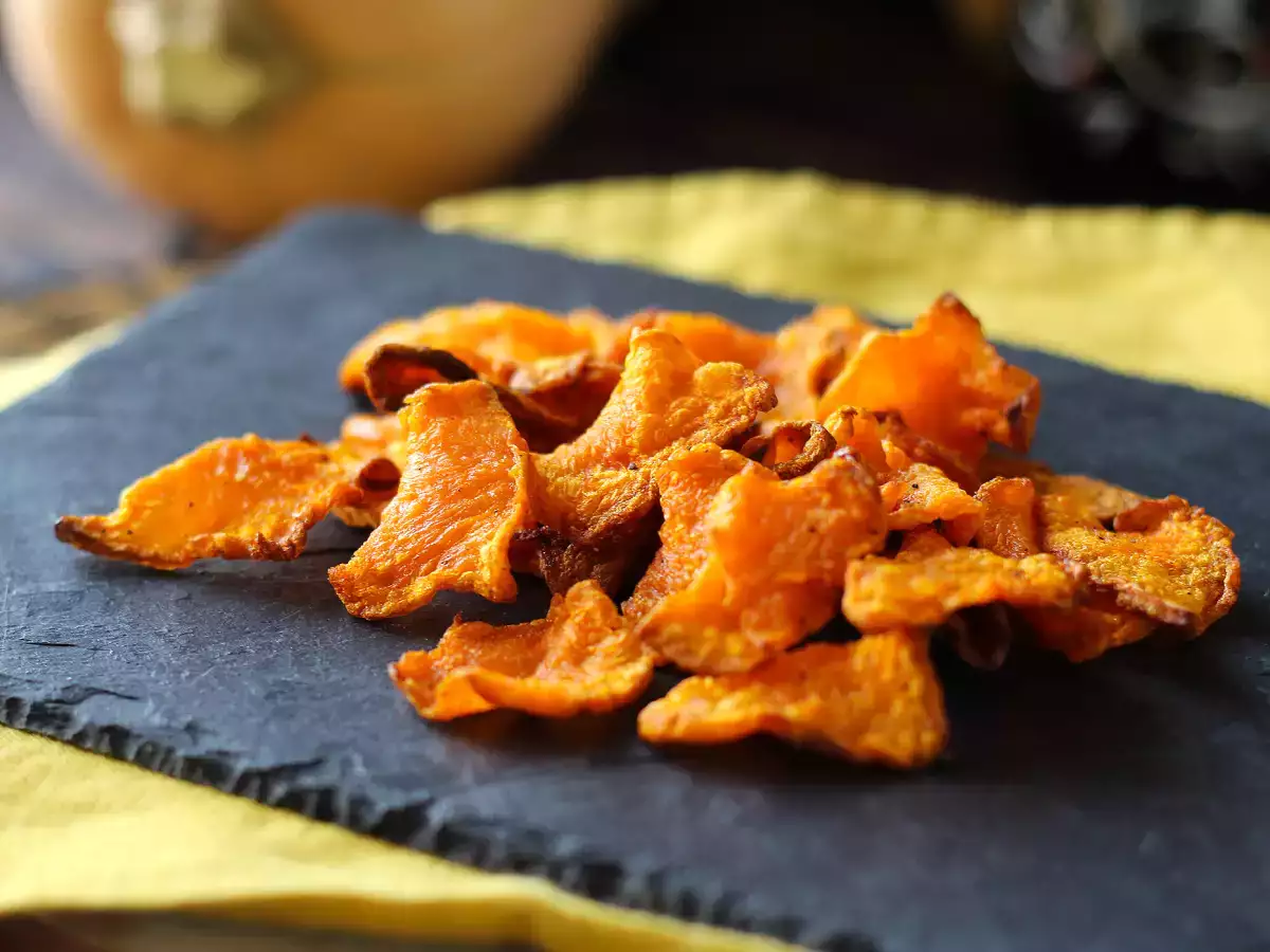 Recept Tekvicové lupienky vo fritéze: ľahké a chutné