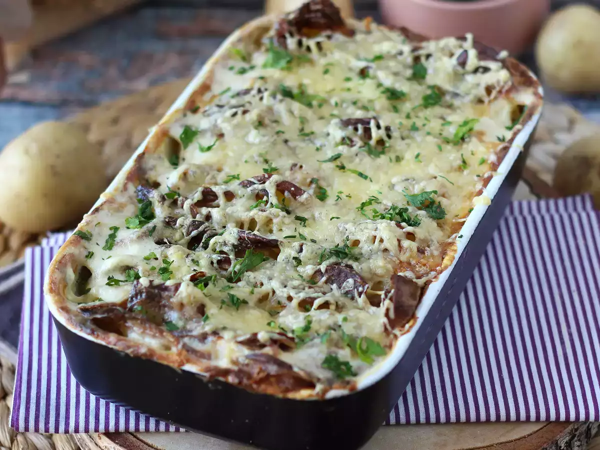 Recept Zemiakový gratin s fritézou air fryer