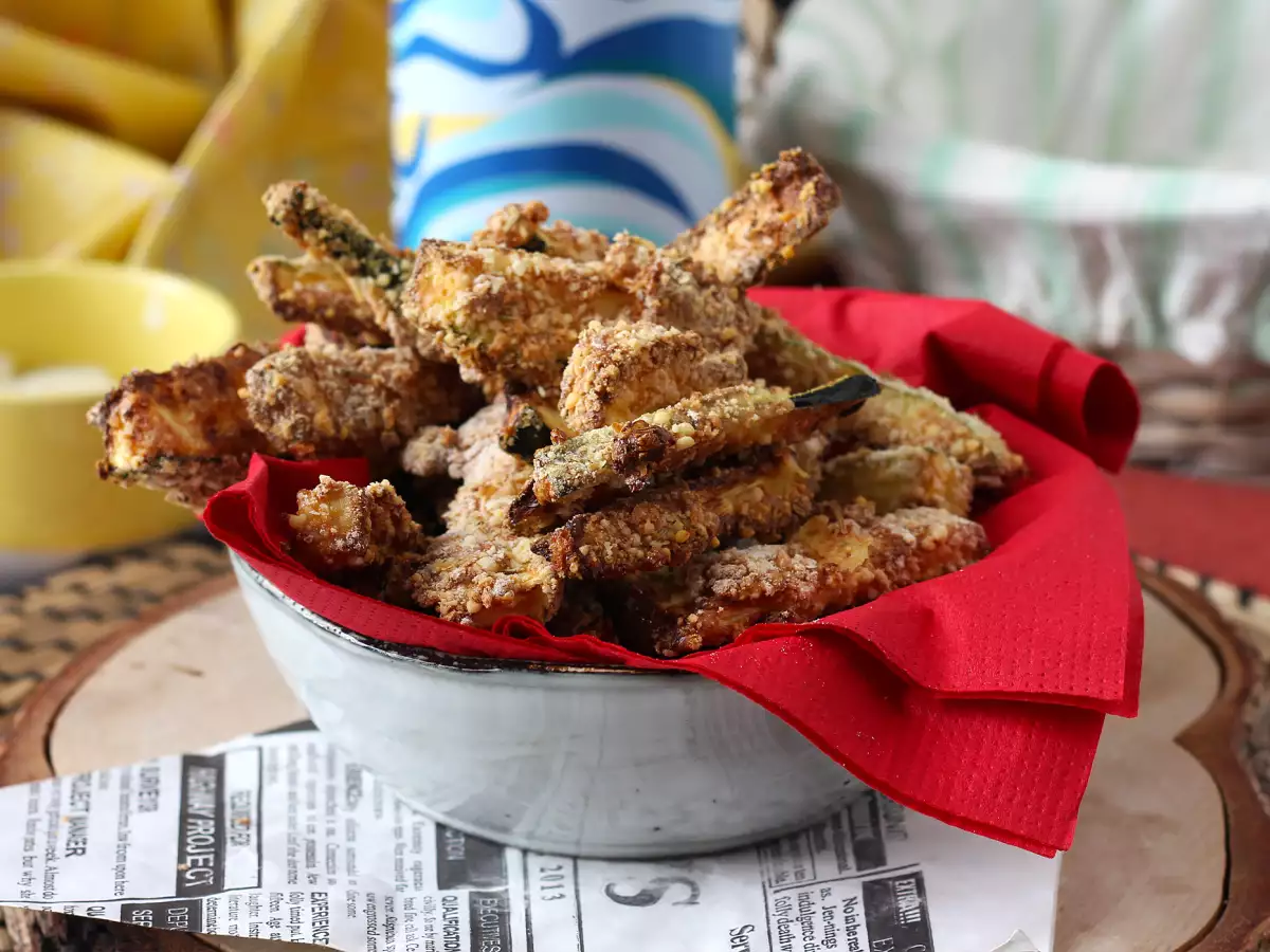 Recept Hranolky z cukety s fritézou na vzduchu