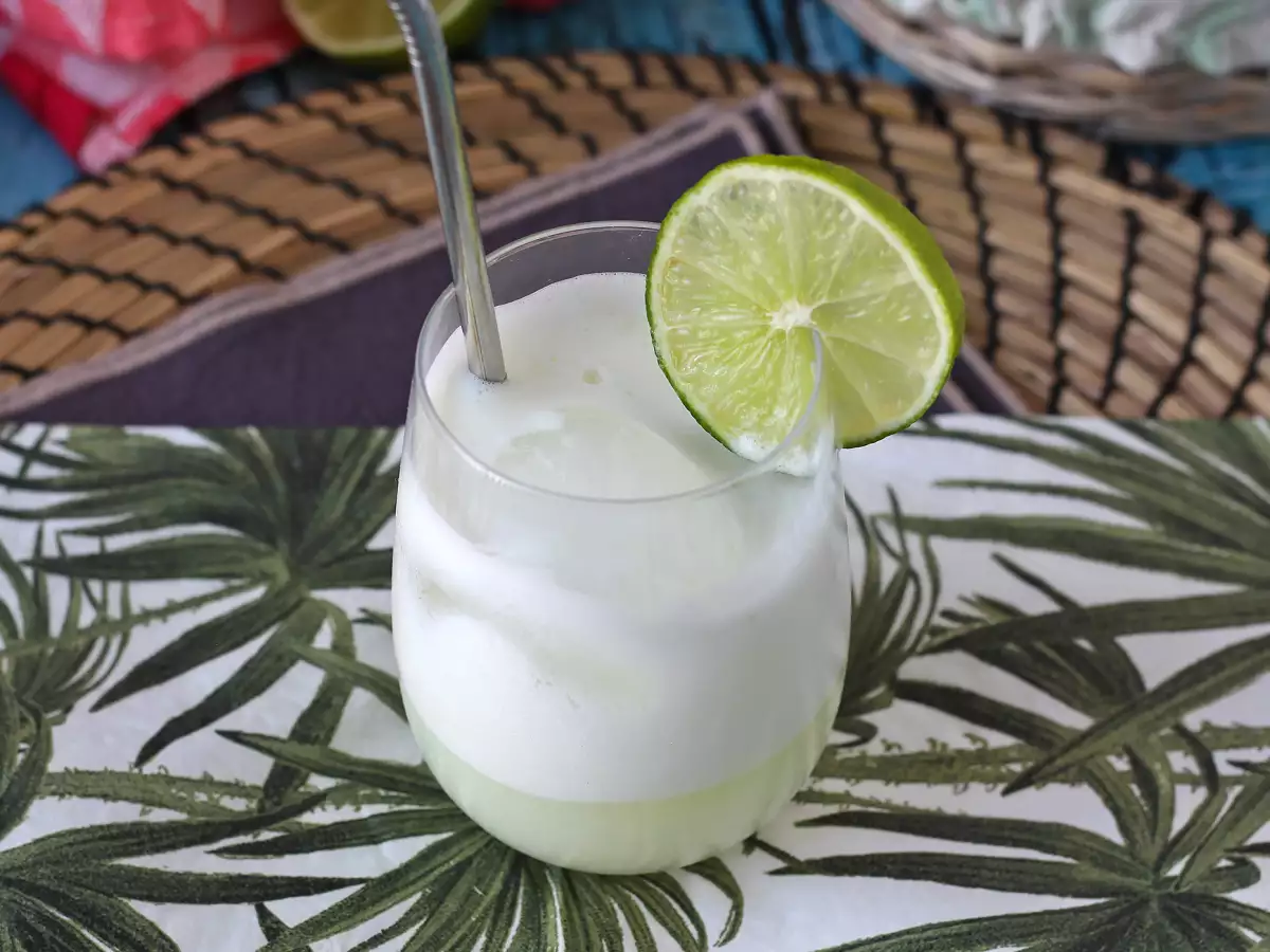 Recept Švajčiarska limonáda s kondenzovaným mliekom