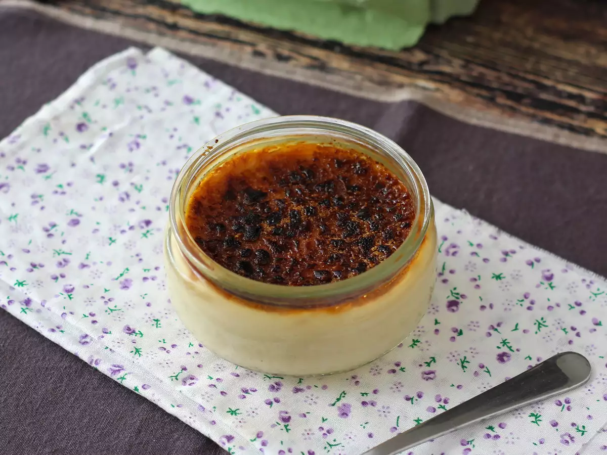 Recept Super jednoduché crème brûlées s fritézou na vzduchu!