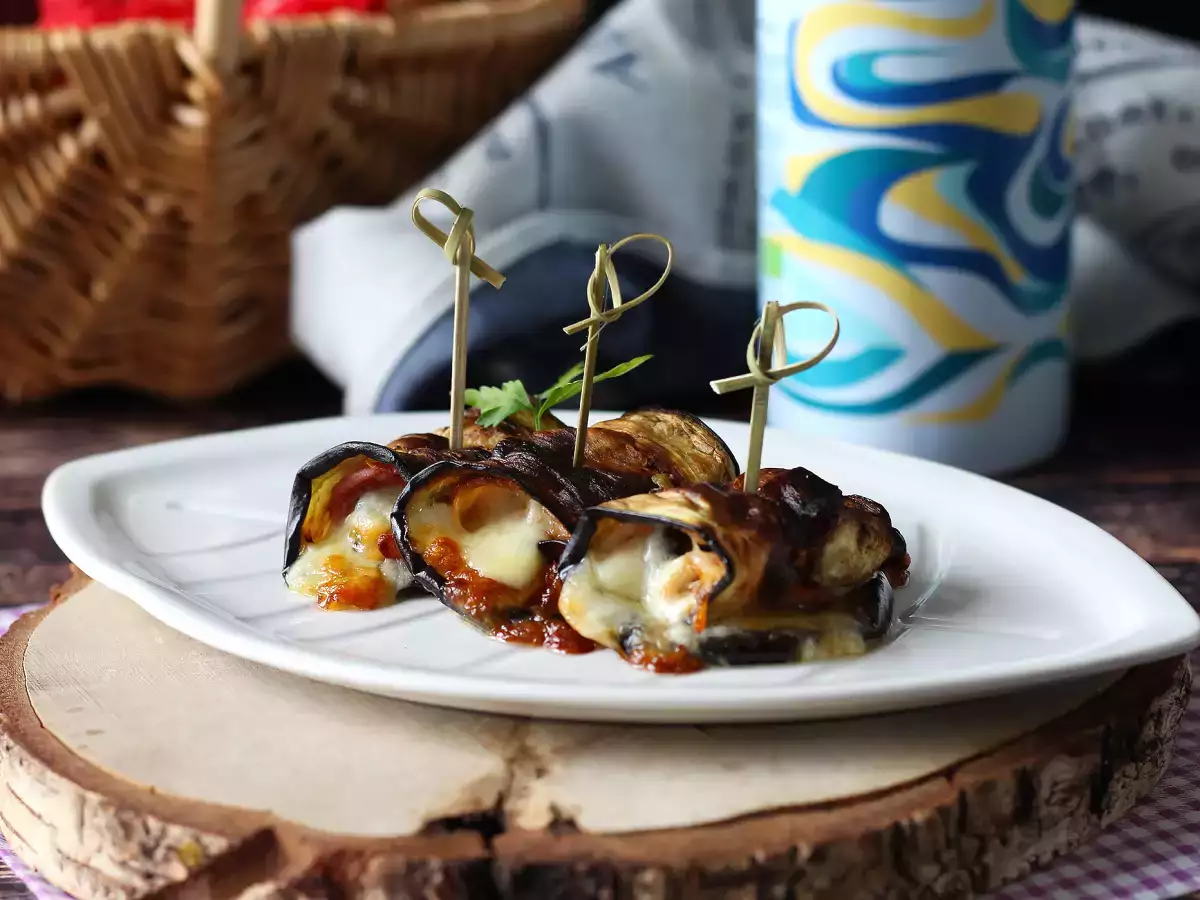 Recept Baklažánové rolky vo fritéze