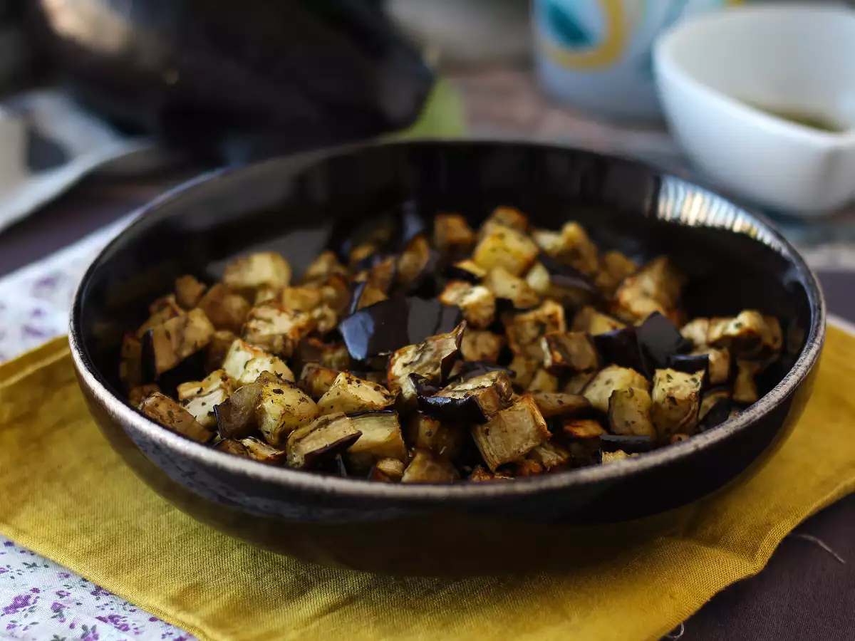 Recept Baklažány vo fritéze: ľahká príloha pripravená za okamih