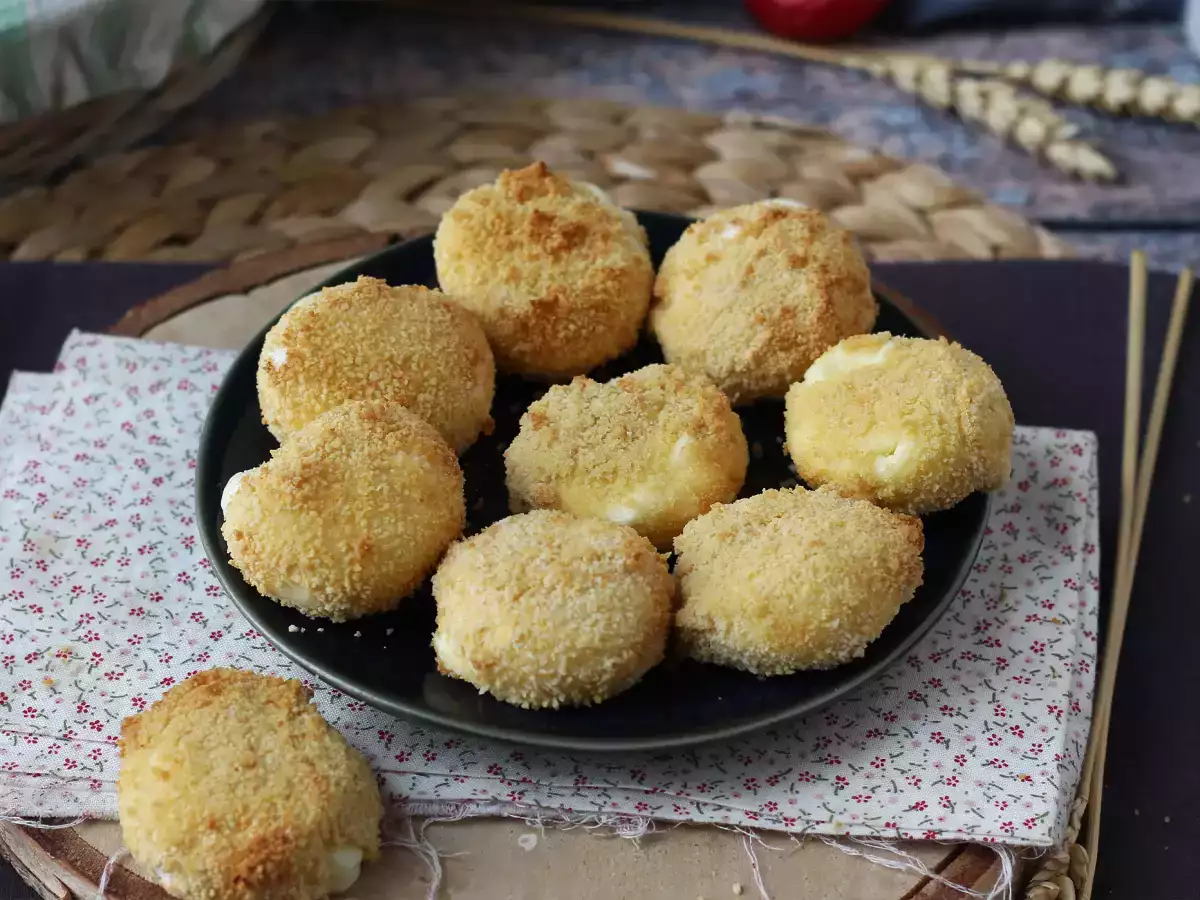 Recept Babybels obalené vo fritéze