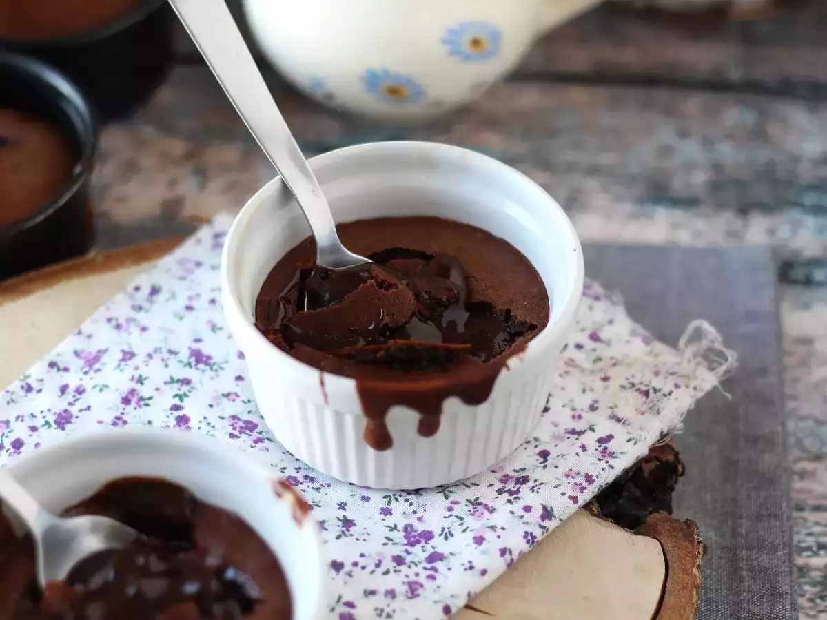 Recept Extra riedke čokoládové fondány z fritézy!
