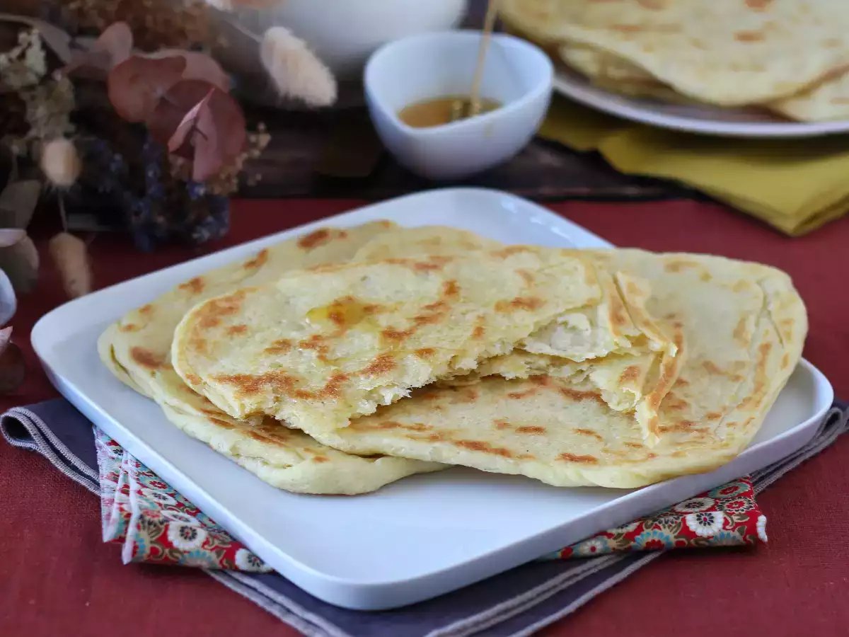 Recept Msemmen, dokonalé marocké vločkové palacinky na ramadán!