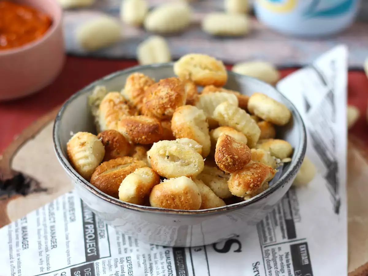 Recept Chrumkavé parmezánové halušky na air fryer