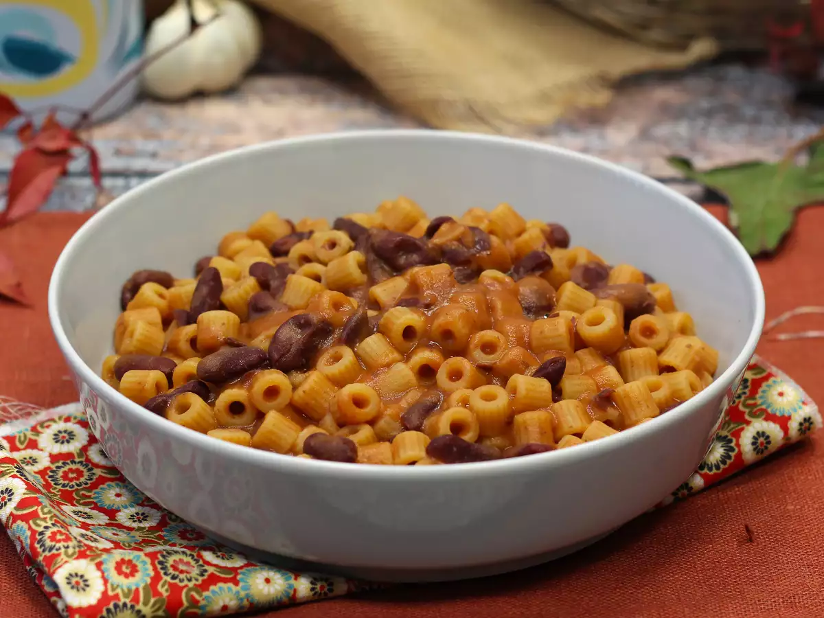 Recept Pasta e fagioli, rýchly a krémový recept