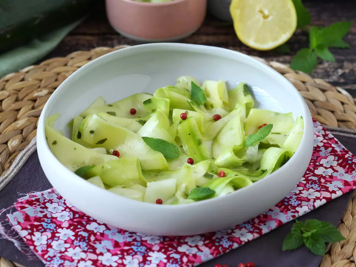 Recept Marinované cukety, dokonalé zeleninové carpaccio na leto!