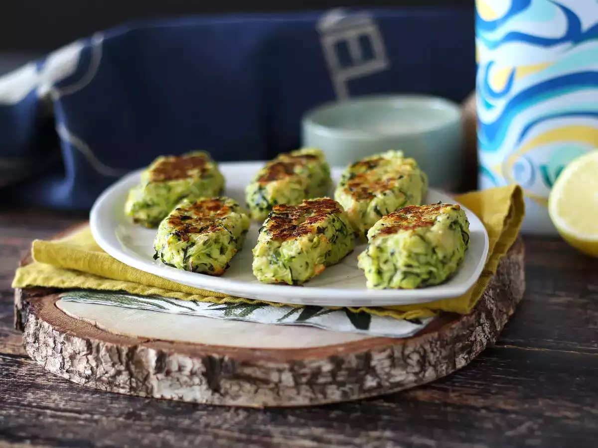 Recept Pečené cuketové mäsové guľky