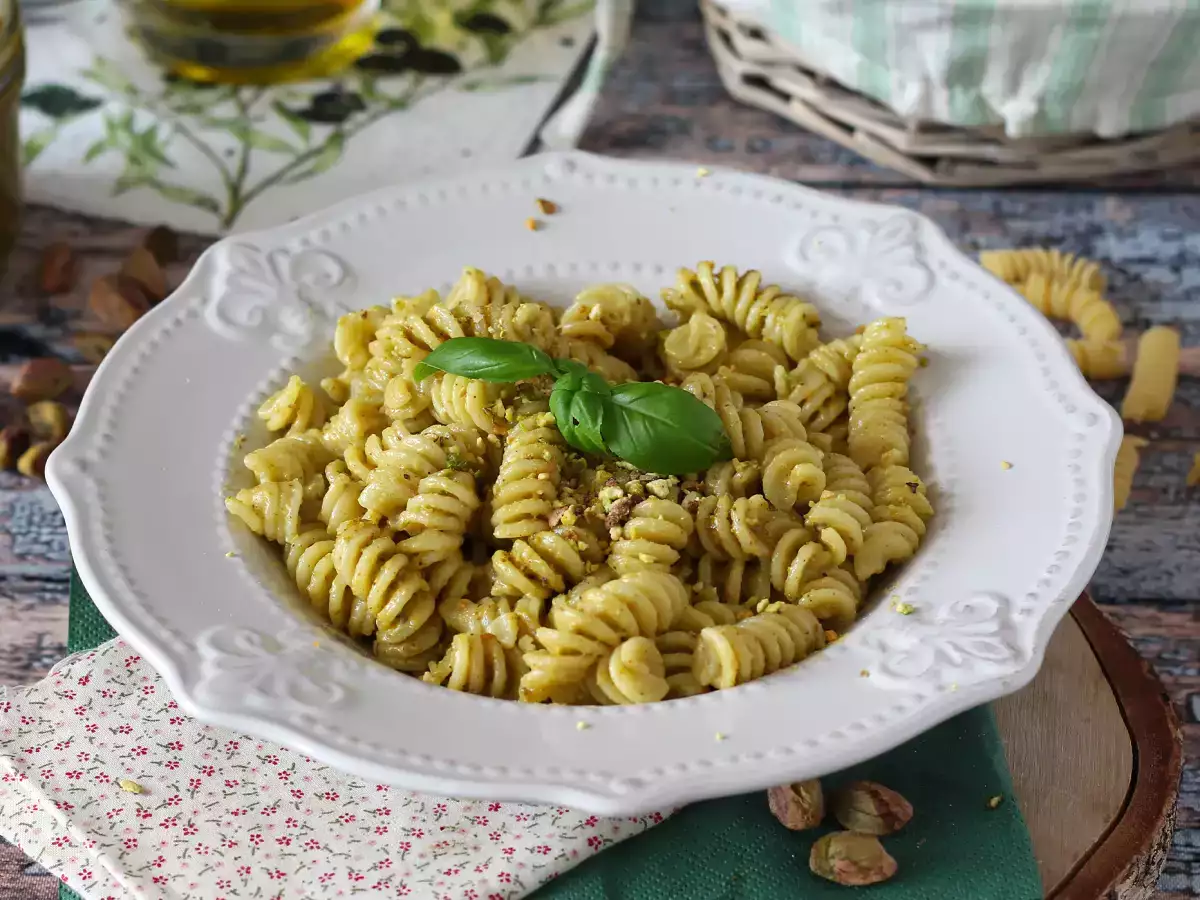 Recept Cestoviny s pistáciovým pestom, chutný a jednoduchý recept