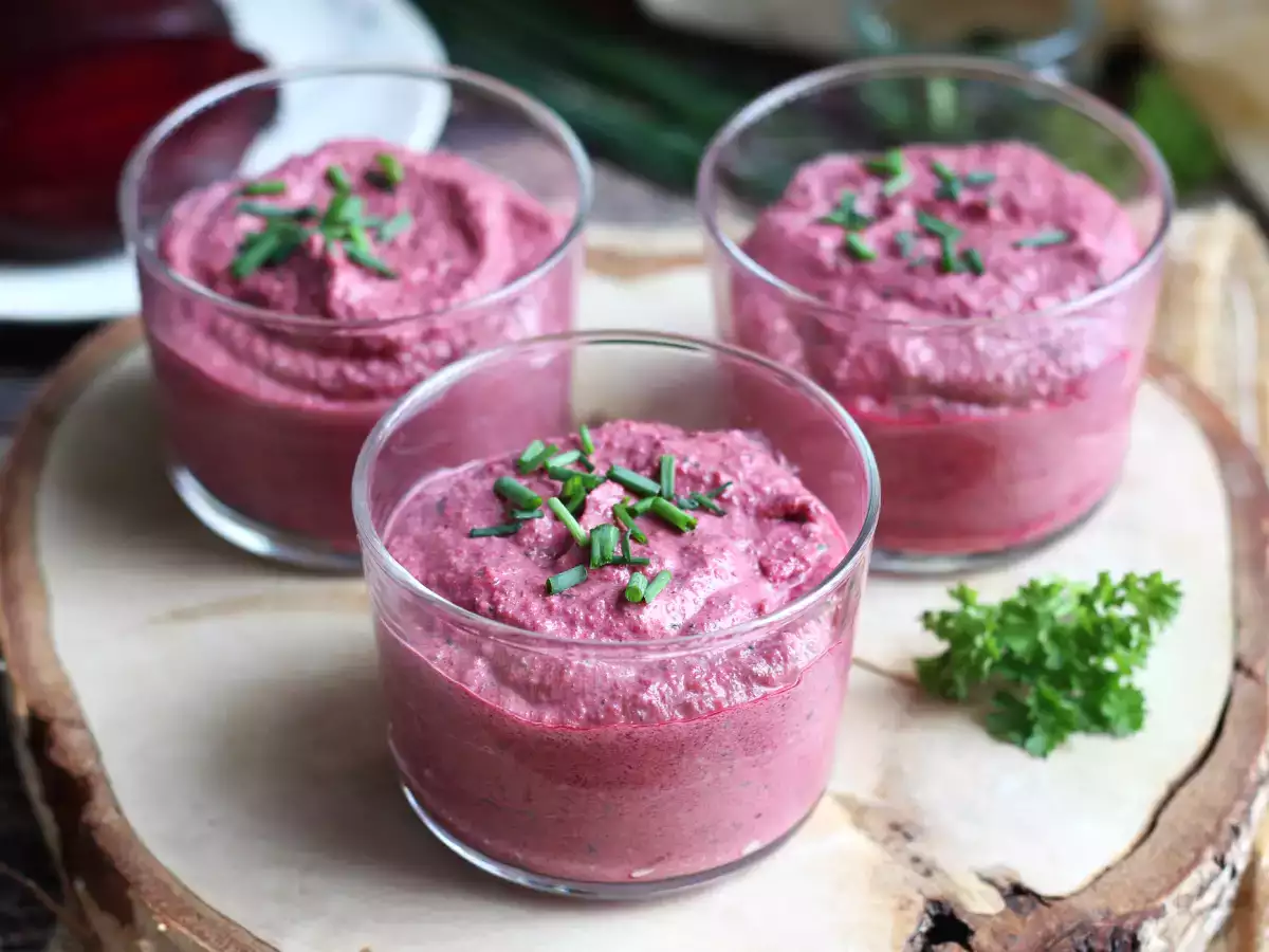 Recept Verriny z červenej repy: jednoduché a čerstvé riešenie pre predjedlá