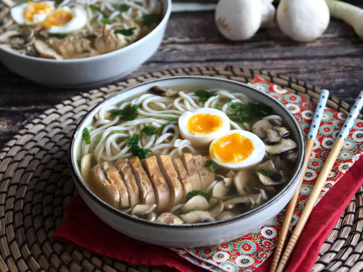 Recept Kurací ramen: jednoduchá verzia tohto kultového ázijského jedla!
