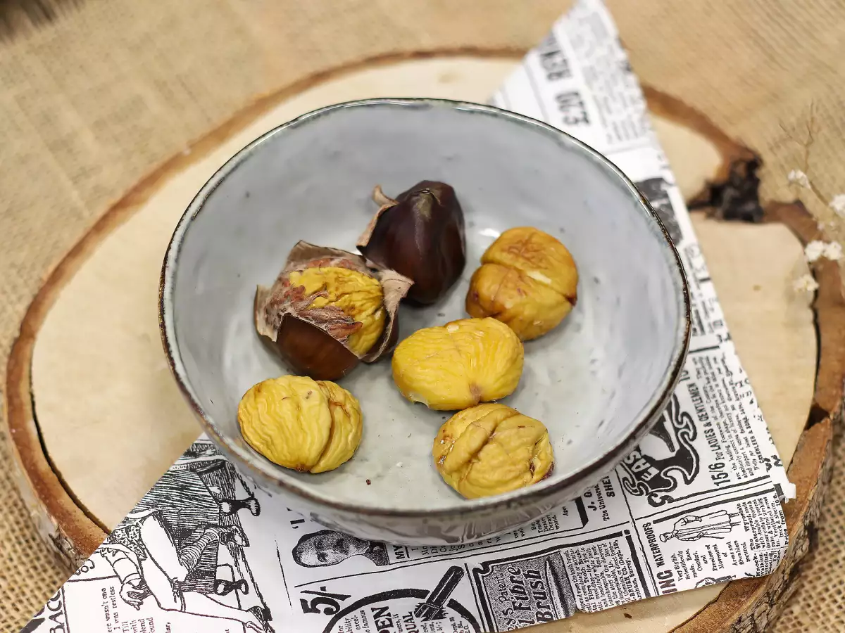Recept Pečené gaštany, triky a časy varenia pre dokonalý výsledok!