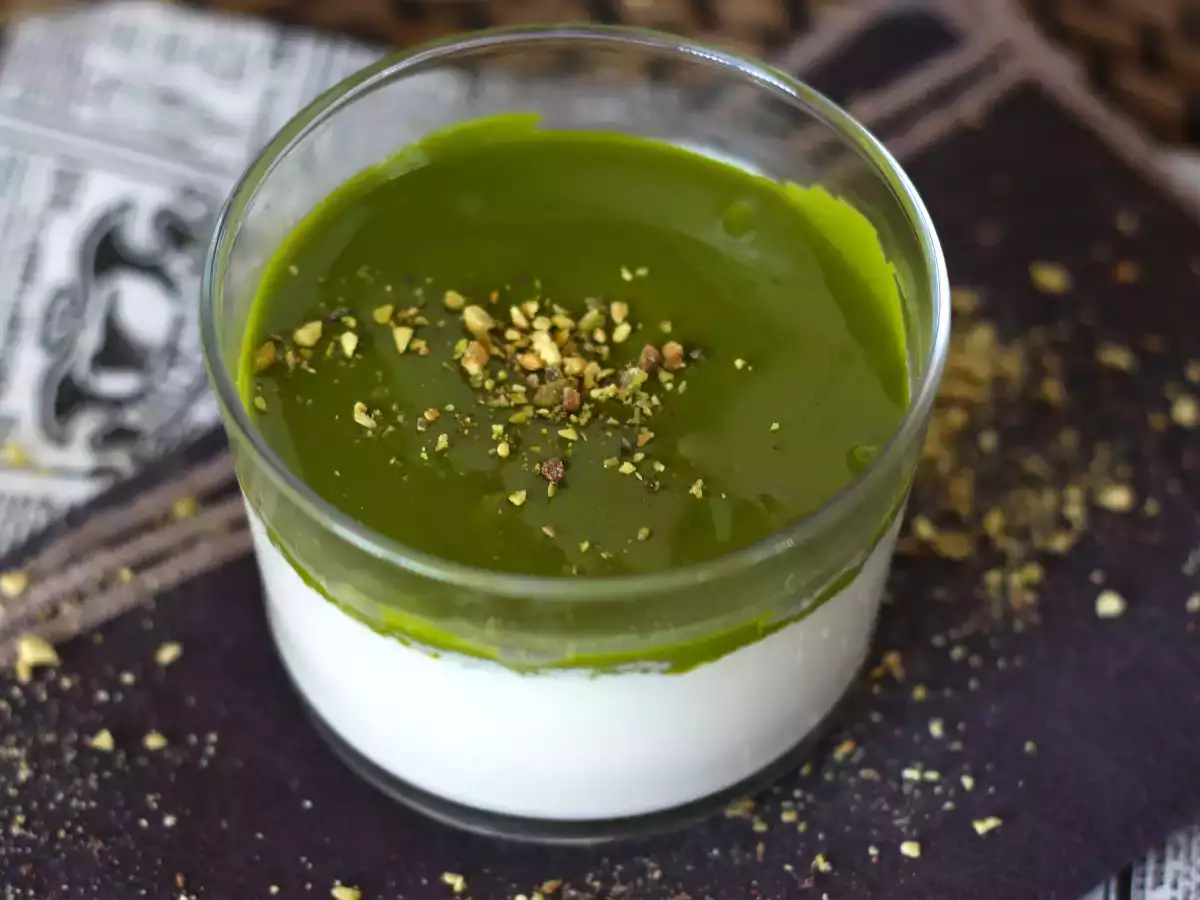 Recept Pistáciová panna cotta, jednoduchý recept, ktorý všetci milujú!