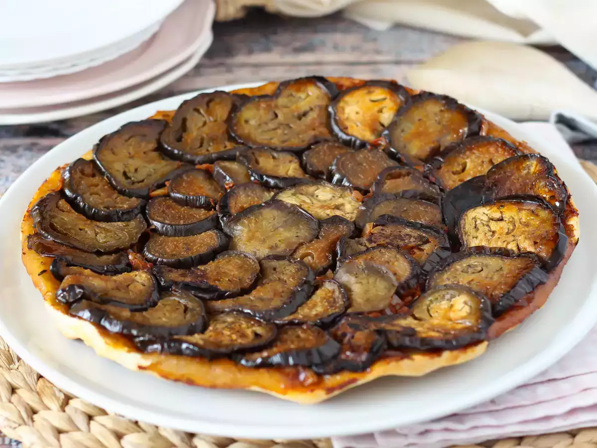Recept Baklažánový tarte tatin: slaná verzia, na ktorú sa dá zomrieť!